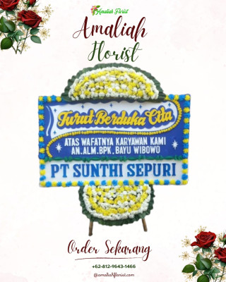 Papan Bunga Duka di Galela
