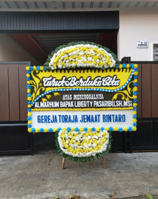 Papan Bunga Duka di Galela
