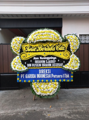 Papan Bunga Duka di Galela