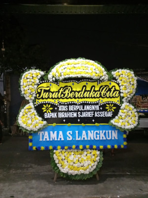 Papan Bunga Duka di Galela